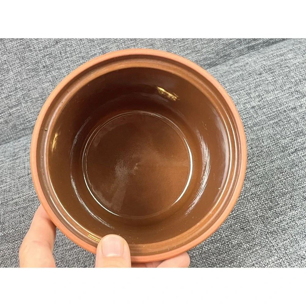 The Original Suffolk Canister BISCUITS Henry Watson Pottery Terracotta Kitchen